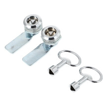 Distribution Cabinet Latch Lock Box Triangular 2 Sets