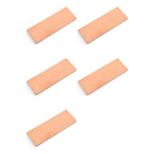 5X Leder Messerbrett Polier Schärfer Stein Leder Schärf Platte Honing Strop Compound Schleifen Messerbrett