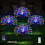 Happon solar garden lights waterproof 4 pack 1