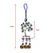 (09 1PC) Wall Hanging Pendant Amulet Lucky Charm Blessing Protection Gift Turkish Blue Evil Eye Hamsa Hand Flower for Home Decoration