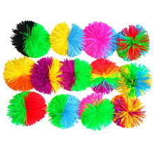 Silicone Koosh Ball Sensory Toy 6 cm 6 pcs