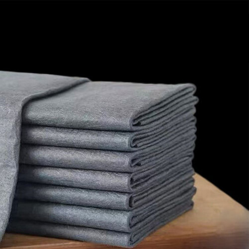 Rooha microfiber cleaning cloth black 12 pcs 2