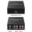 RCA stereo switcher selector box professional 5