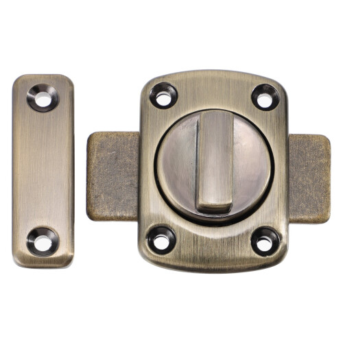 Deadbolt Lock Surface-Mounted Zinc Alloy 1 Pack