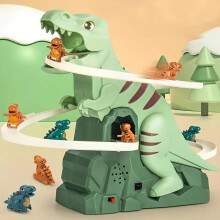 Dinosaur Slide and Climber Toy with Music and Sensory