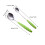 Runskmd stainless steel cutlery set fork spoon for 4 2