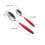 Runskmd stainless steel cutlery set fork spoon for 4 3