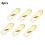 Metal Zipper Pull Replacement 6 Pieces 1