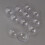Clear DIY Fillable Ornaments 5cm Pack of 10 3