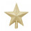Glittered Christmas Star Tree Topper 8 inch 1
