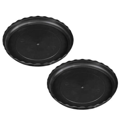 Plant Saucers Heavy-Duty Round 2 pcs 1