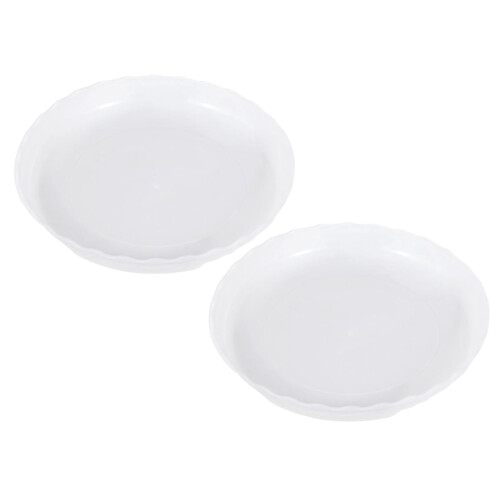 Plant Saucers Heavy-Duty Round 2 pcs 1