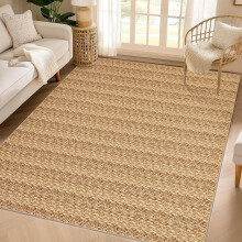 Haperlare woven camel area rug 5' x 7'