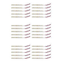 30Pcs 10Cm Waterproof White 5050 Led Strip Lights 12V Caravan Boat Car
