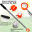 Golf ball retriever telescopic 12 ft 8