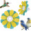 Vankin hummingbird feeder replacement flowers 30-pack 1
