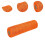 Orange mesh ribbon roll for wreath making, 10 in x 30 ft 6