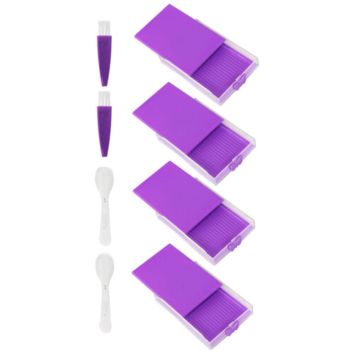 Tachiuwa diamond drill tray set violet 4 pcs 2