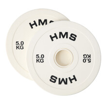 Olympic Bumper Plate Par, 5 kg hver