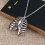 Ribcage Necklace Steampunk Skeleton Pendant 3D Silver 2