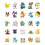 Pokemon vinyl stickers waterproof 50 pcs 5