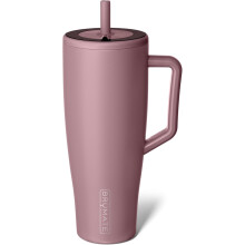 40 oz insulated stainless steel tumbler with handle and