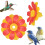Vankin hummingbird feeder replacement flowers 30-pack 1
