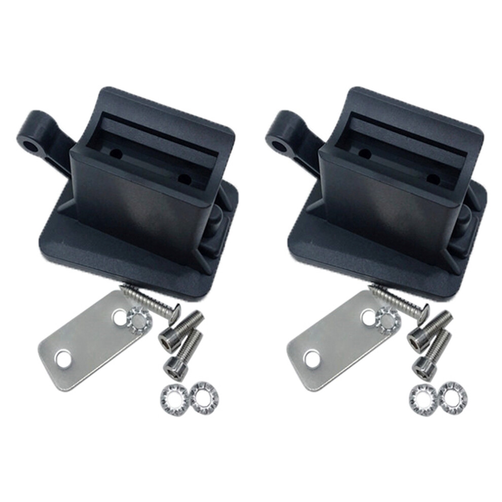 2X Folding Bike Bike Front Carrier Block Cycling Basket Racks For Bicycle S Bag Carrier Block Bag Rack 6033373301003