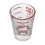 Graduated Glass Measuring Cup with Coffee Scale 3 Sizes 1