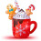 Inflatable Gingerbread Man with LED Lights 6FT 7