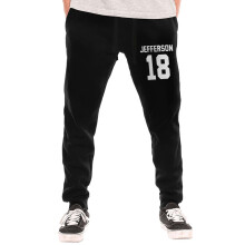 Men's cotton fleece sweatpants youth sports trousers