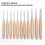 Crochet Hooks with Wooden Handle 3.0mm–12mm 11pcs 3