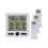Digital Thermometer Hygrometer Indoor Outdoor White 7