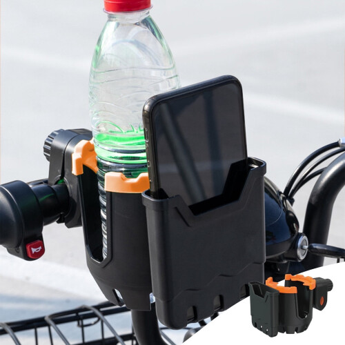 Cup Holder with Phone Mount Universal 2-in-1
