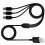 Cable divisor USB C WINDLAND, USB 2.0 tipo A macho a USB tipo C (USB-C) macho, cable de 1 a 3 8