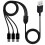 Cable divisor USB C WINDLAND, USB 2.0 tipo A macho a USB tipo C (USB-C) macho, cable de 1 a 3 7