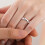 Stainless Steel Smooth Face Ring 4mm Titanium Couple Ring 5