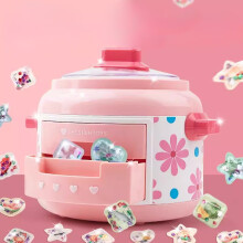 3D Sticker Maker Toy for Kids Pink ABS Educational DIY Set