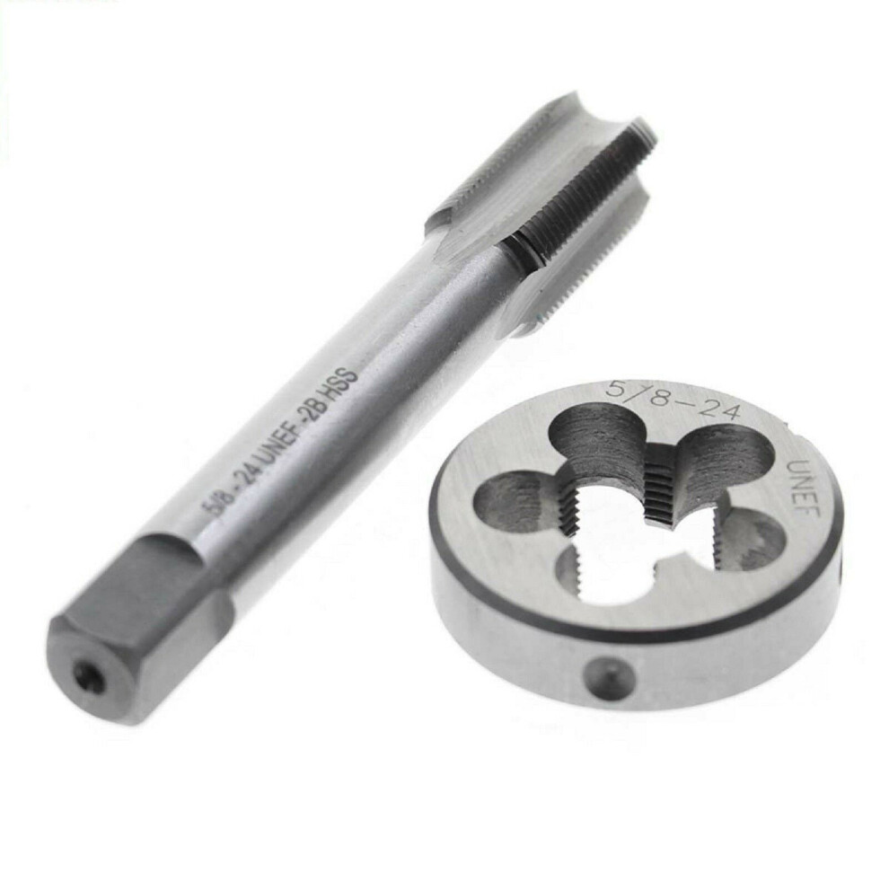 Hss Tap And Die Set 5/8"-24 Unef Right Hand 901175761546