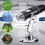 USB Digital Microscope 1000X with 8 LED Light and Handheld 3