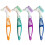 WSBDENLK denture toothbrush dual-sided 4 pcs 2