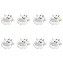 For Nest WiFi Pro Wall Mounting Bracket Intelligent Speaker Wall Storage Bracket Base, 8 PCS
