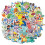 Pokemon vinyl stickers waterproof 50 pcs 2