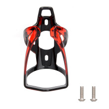 Bicycle Water Bottle Cage Thickened Base Red Black