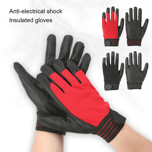 Work Gloves High Voltage Insulating Rubber 1 Pair 1