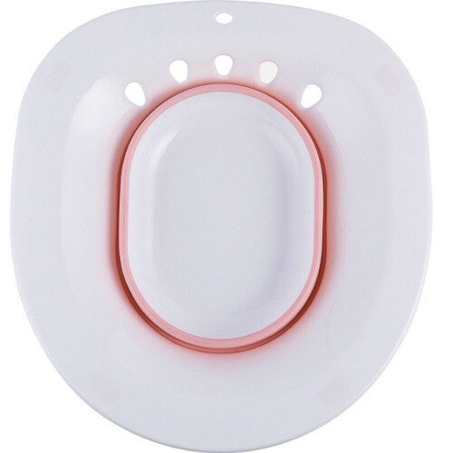 Foldable plastic sitz bath tub for elderly and postpartum 1