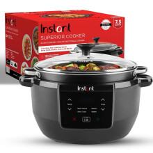 Instant Pot Superior Cooker 7.5QT Slow Cooker und Multikocher, 4-in-1 Funktionen, Sear/Sauté, Slow Cook/Roast, Dampfen und Erwärmen