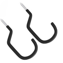 Wideskall heavy duty wall mount bike hanger hook set of 2