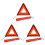 Warning Triangles DOT Approved Reflective 3-Pack 1