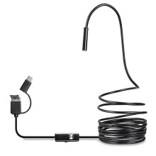 USB-C Borescope for Android OTG 7mm 3.5m Hard Cable